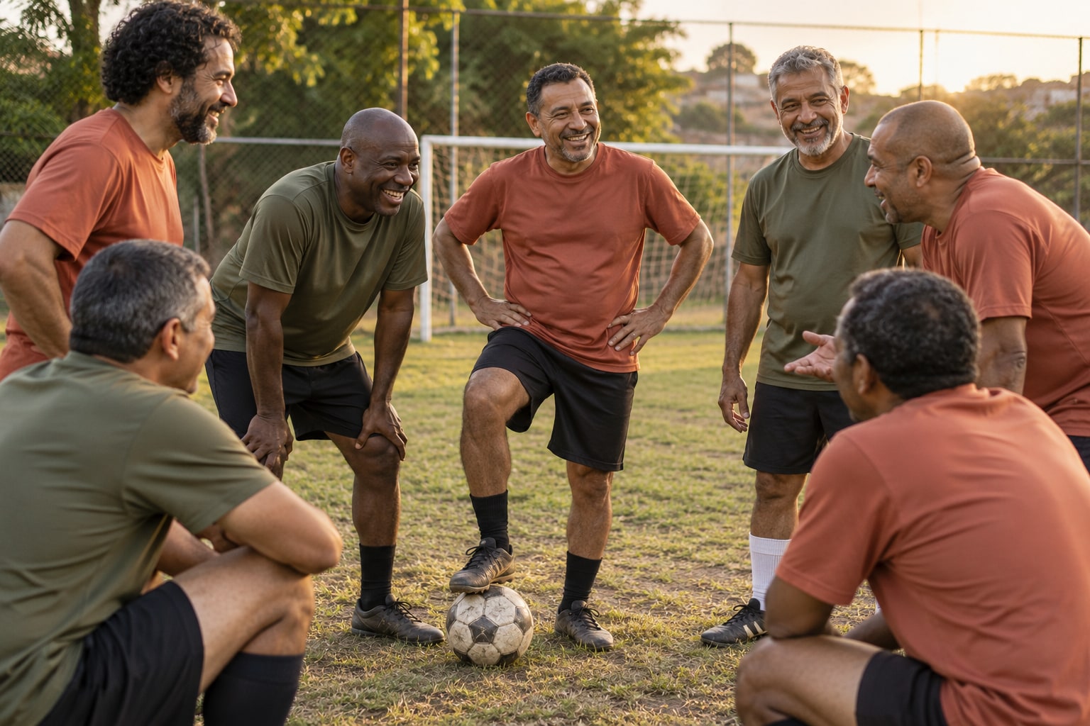 Imagem ilustrativa sobre esporte & convivência